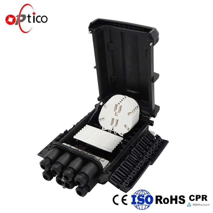 IP68 144 Core FTTH Fiber Optic Splice Closure