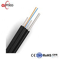 Câble de dérivation FTTH à fibre optique extérieure à 4 cœurs G657A