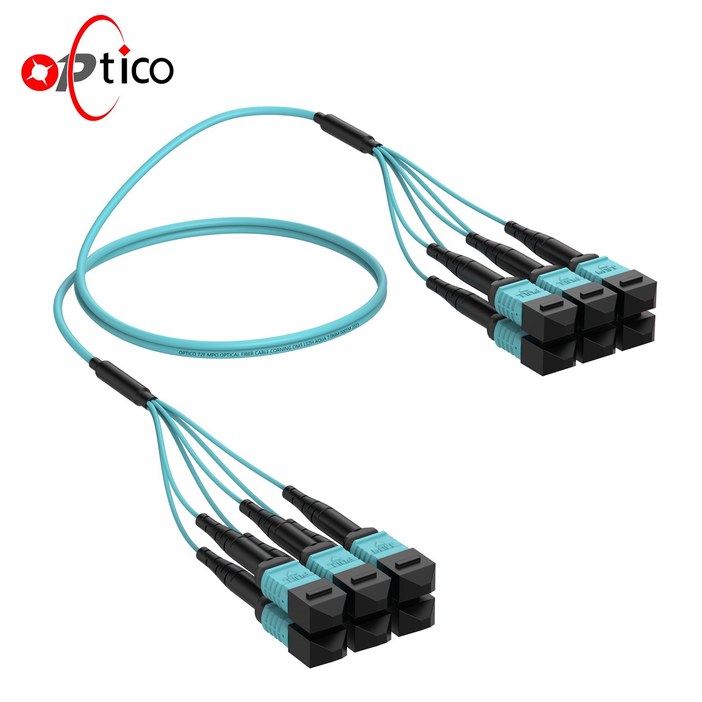 72f MTP MPO Cable Fibre OM3