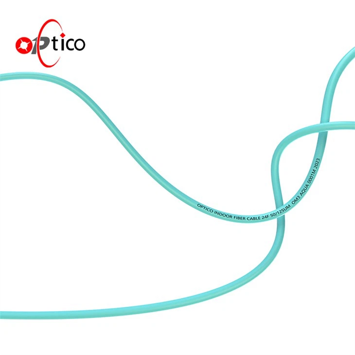 24F LC To LC Fiber Optic Breakout Cable OM3 24F LC To LC Fiber Optic Breakout Cable OM3